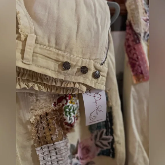 Paper Lace Yellow light weight denim - Picture 7 of 13